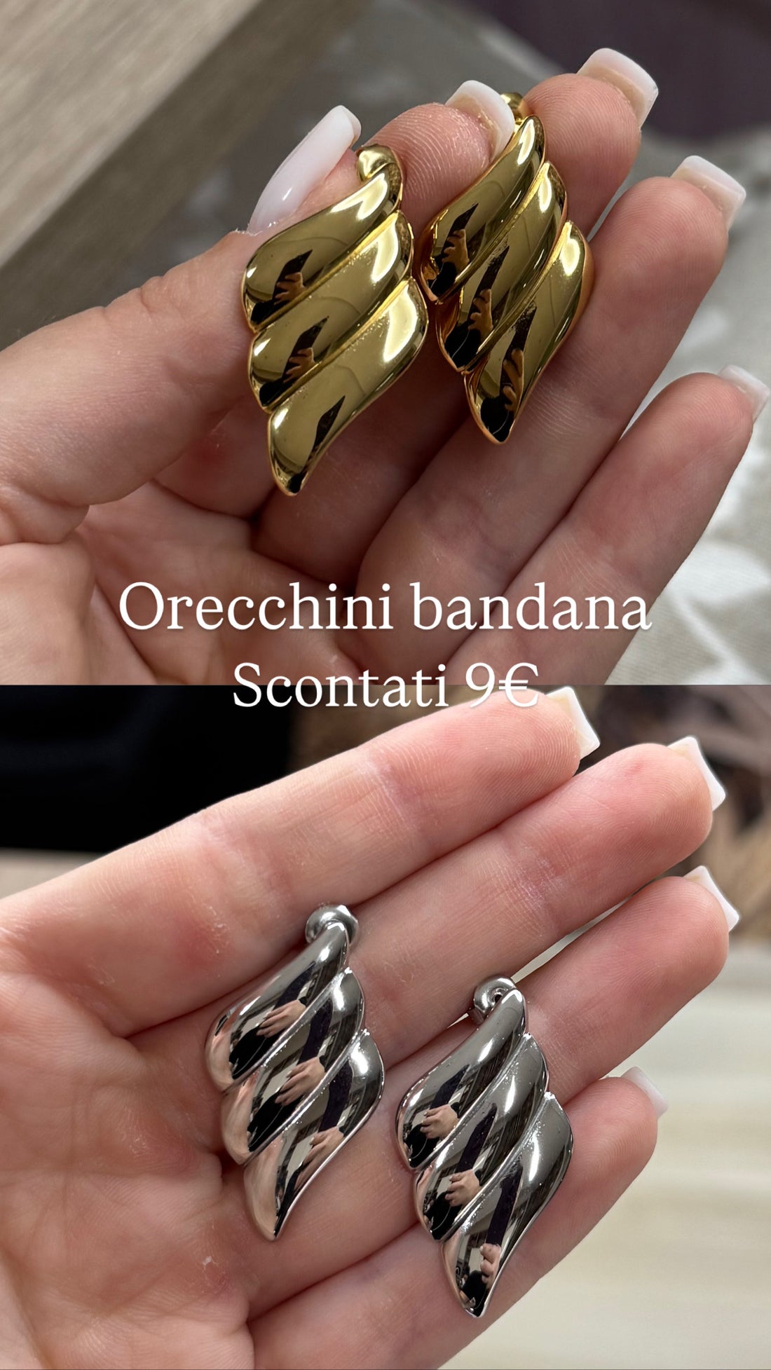 Orecchini Bandana