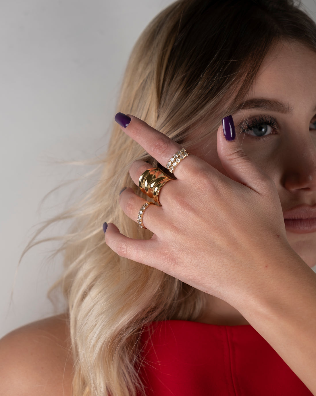Anello mezza veretta