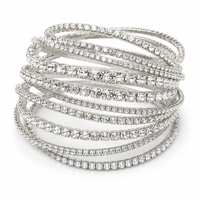 Set bracciali Filo strass