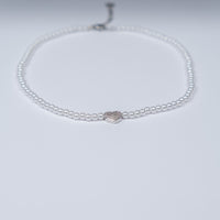 Choker Pearl-heart