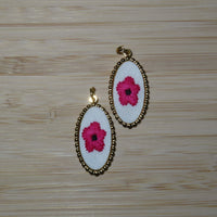 Ciondolo Fiore Rosa