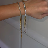 Bracciale mezzo ovale/ quadrato