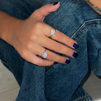 Anello Quadrotto