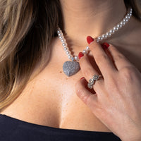 Collana Perle&Cuore