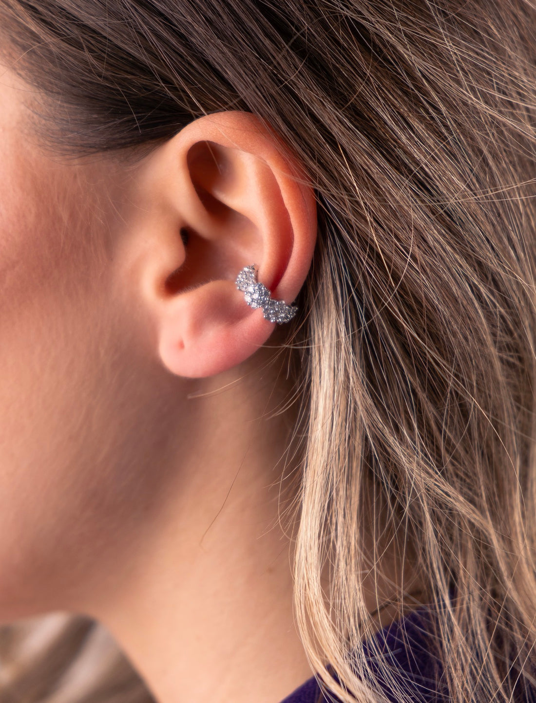 Ear cuff Rosette