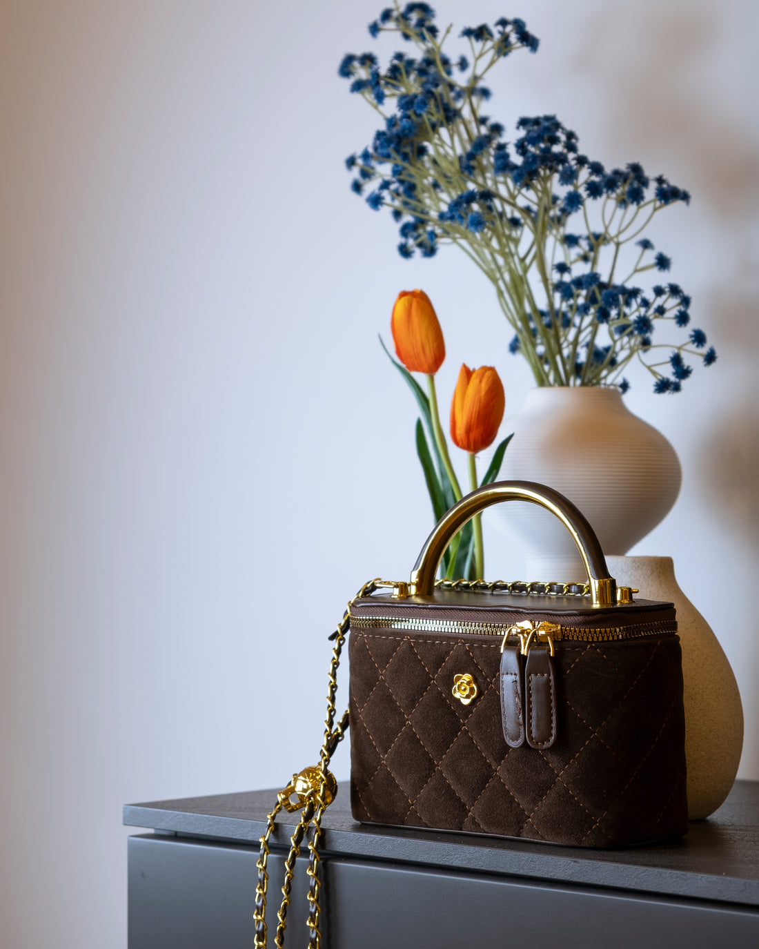 Borsa Camelia Choco