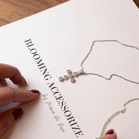 Collana Croce Magic silver