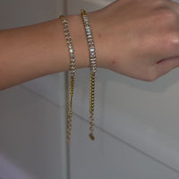 Bracciale mezzo ovale/ quadrato